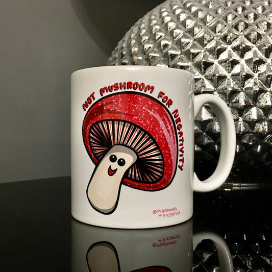 Kawaii Style Mushroom Mug - Motivational Gifts - Coffee Lover - Gifts For Tea Lovers