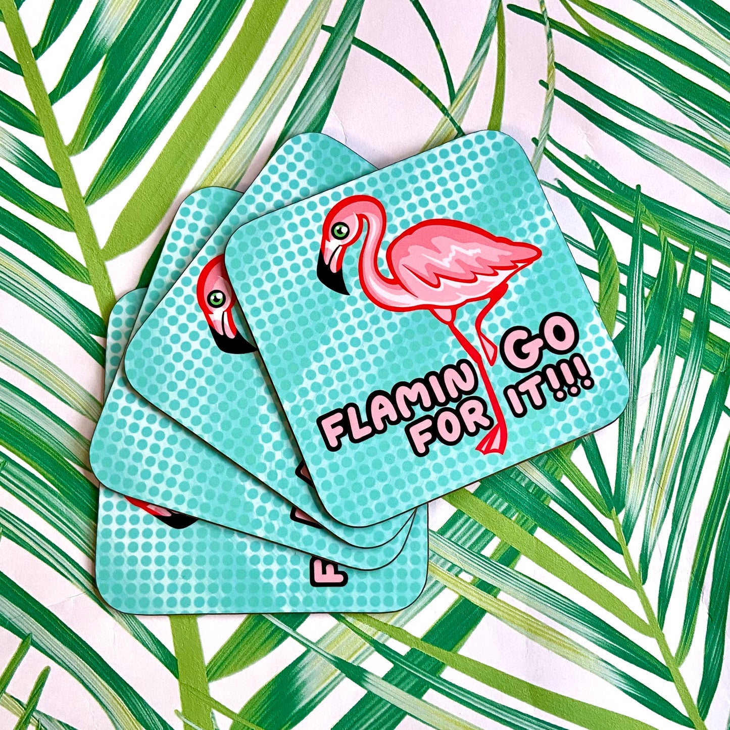 Fabulous flamingo Coaster - Motivational Coaster- Punny Jokes - Novelty Gift