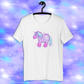 Kawaii Unicorn T-shirt - Believe In Yourself - Unisex Adult Tee - Motivational Tee