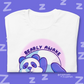 Kawaii Panda T-shirt (White) - Cute Pun - Unisex Adult Tee - Bearly Awake - Sleepy Panda