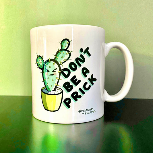 Kawaii Cactus Mug - Sweary Gifts - Humour - Coffee Lover - Gifts For Tea Lovers