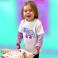 Kawaii Unicorn T-shirt - Believe In Yourself - Unisex Toddler Tee - 2 to 5 Years - Motivational Tee