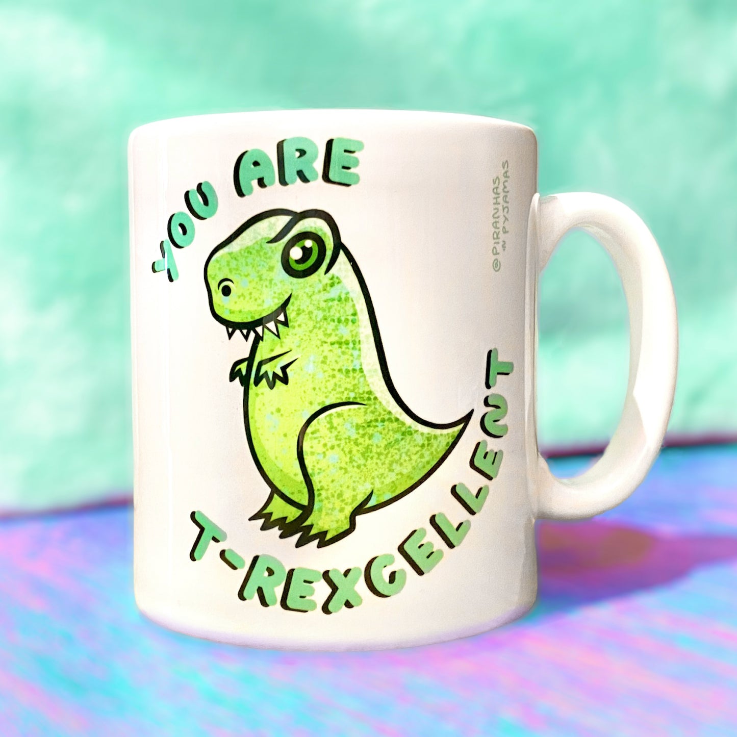 Kawaii Dinosaur Mug - Motivational Gifts - Affirmation - Coffee Lover - Gifts For Tea Lovers