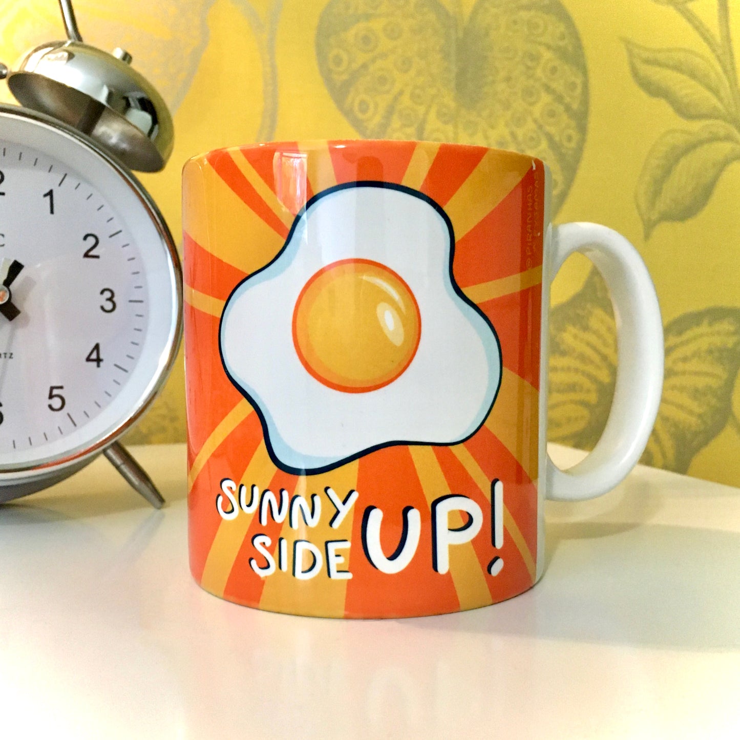 Sunny Side Up Egg Mug - Sunny Outlook - Motivational - Coffee Lover - Gifts For Tea Lovers